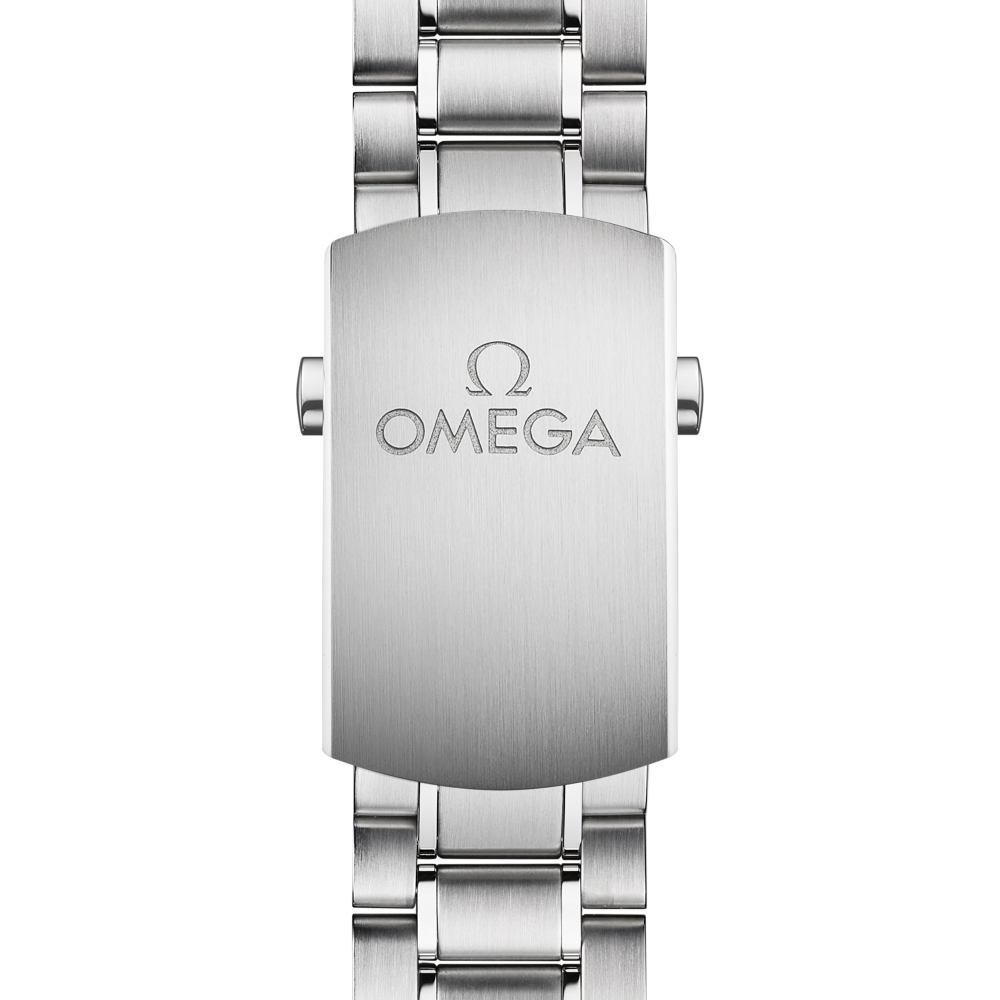 Speedmaster Fasi lunari 44,25 mm, acciaio su acciaio