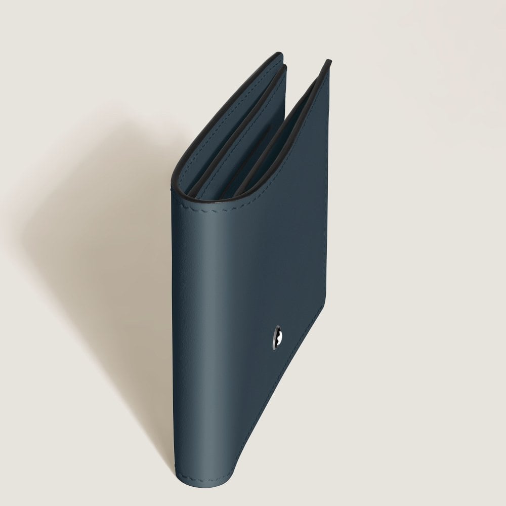 Montblanc - Portafoglio Meisterstück - Pelle - Blu