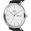 Daniel Wellington - Classico Sheffield - Argento - Pelle