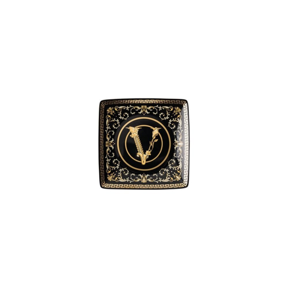 Coppetta Quadra Piana 12 Cm - Virtus Gala - Versace