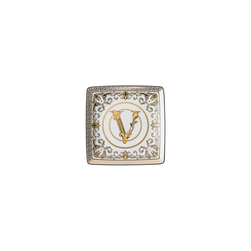 Coppetta Quadra Piana 12 Cm - Virtus Gala - Versace