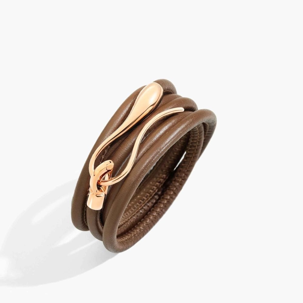 Dada Arrigoni - Bracciale Elika - Pelle - Oro