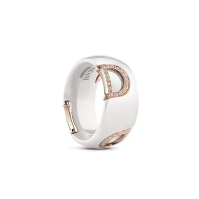 Damiani - Anello D.Icon - Oro Rosa - Ceramica