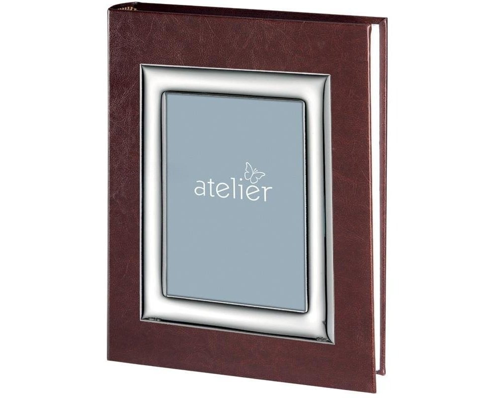 Album Con Portafoto In Pvd Argento 25X30 - Atelier