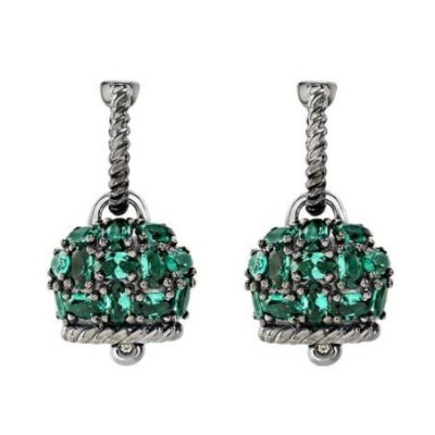 Chantecler - Orecchini Et Voilà - Argento - Diamanti