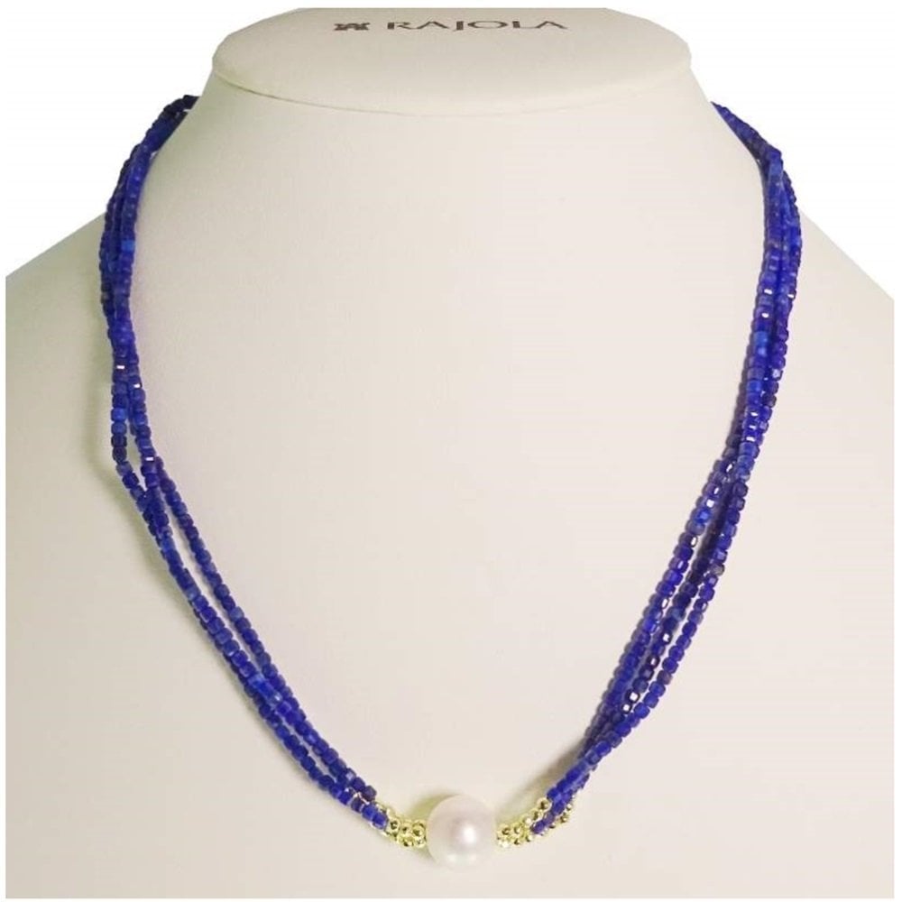 Collana In Oro 45Cm Con Lapis - Rajola