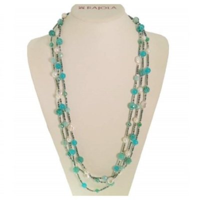 Rajola - Collana 3 Fili - Oro E Perle