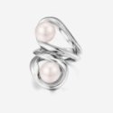 Pianegonda - Anello Contrarié - Argento - Perle
