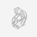 Pianegonda - Anello Contrarié - Argento 925 - Kosmos