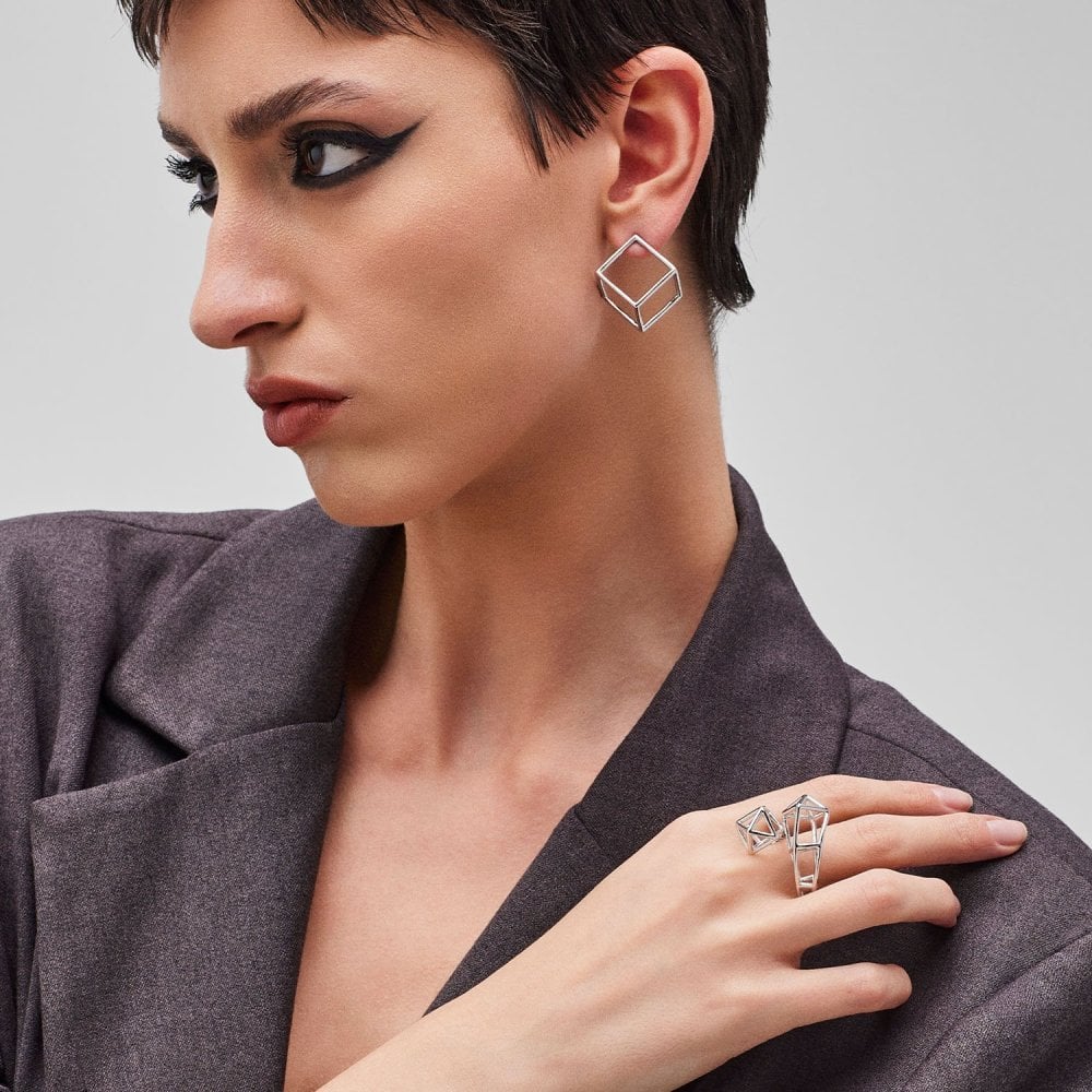 Pianegonda - Anello Contrarié - Argento 925 - Kosmos