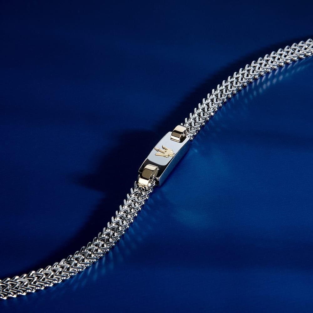 Maserati Gioielli - Bracciale Iconic - Acciaio
