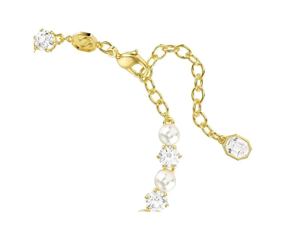 Swarovski - Bracciale Tennis Matrix - Perla Di Cristallo - Bianco