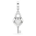 Swarovski - Charm Idyllia - Cuore Con Chiave