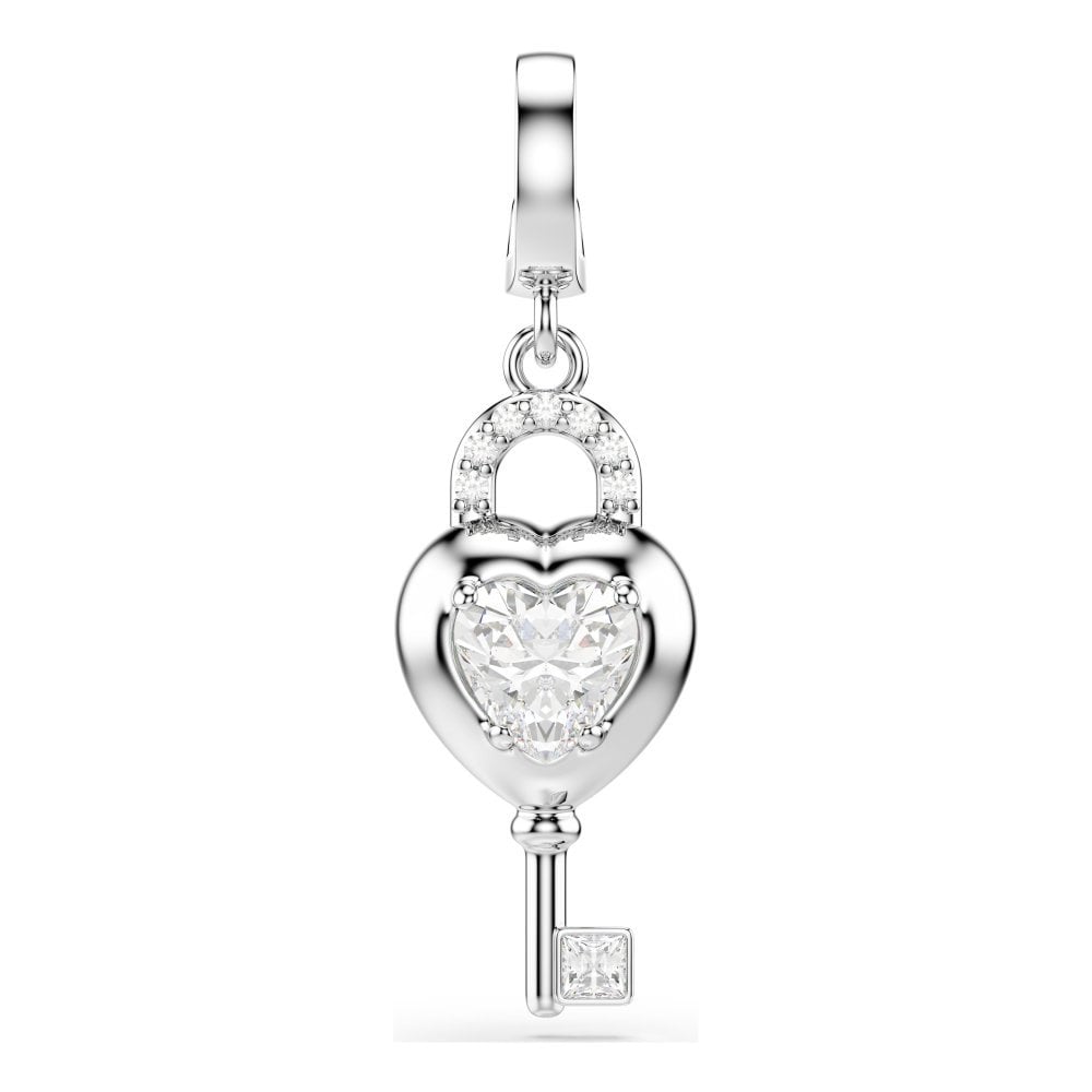 Charm Idyllia Cuore Con Chiave - Swarovski
