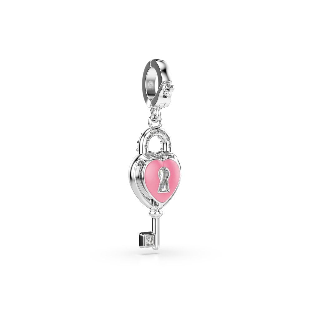 Swarovski - Charm Idyllia - Cuore Con Chiave