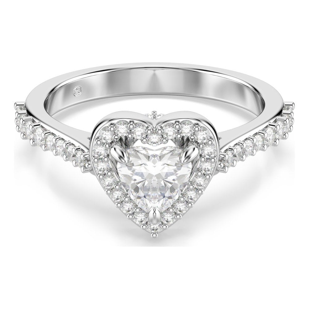 Anello Con Motif Angelico A Forma Di Cuore - Swarovski