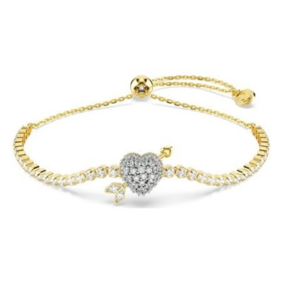 Swarovski - Bracciale Idyllia - Cuore - Oro