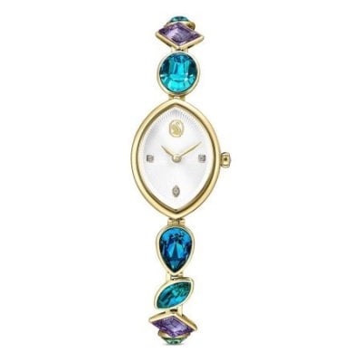 Swarovski - Orologio Gema - Cristallo - Oro