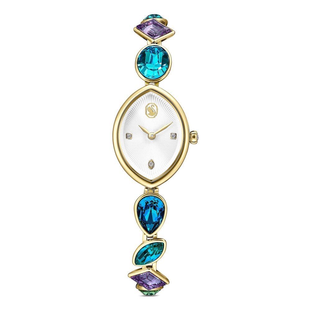 Orologio Gema - Bracciale Cristallo - Oro - Swarovski