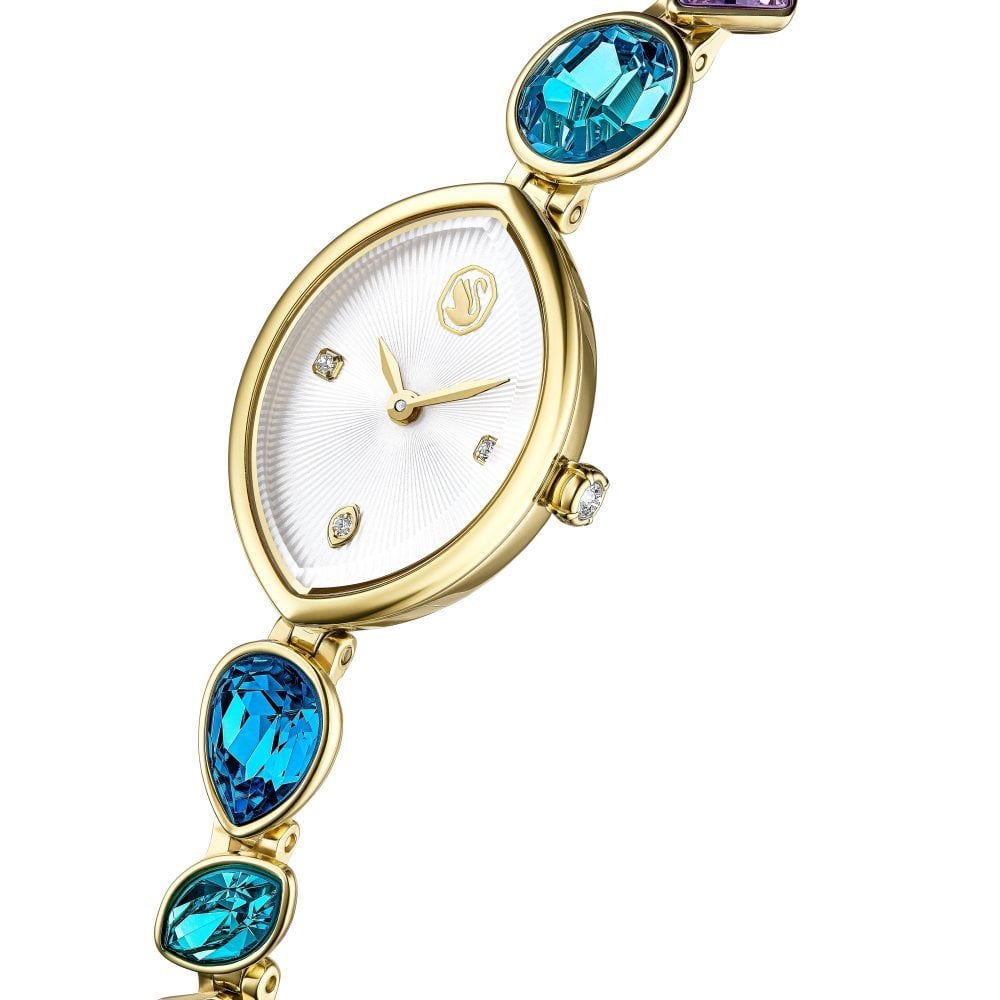 Swarovski - Orologio Gema - Cristallo - Oro