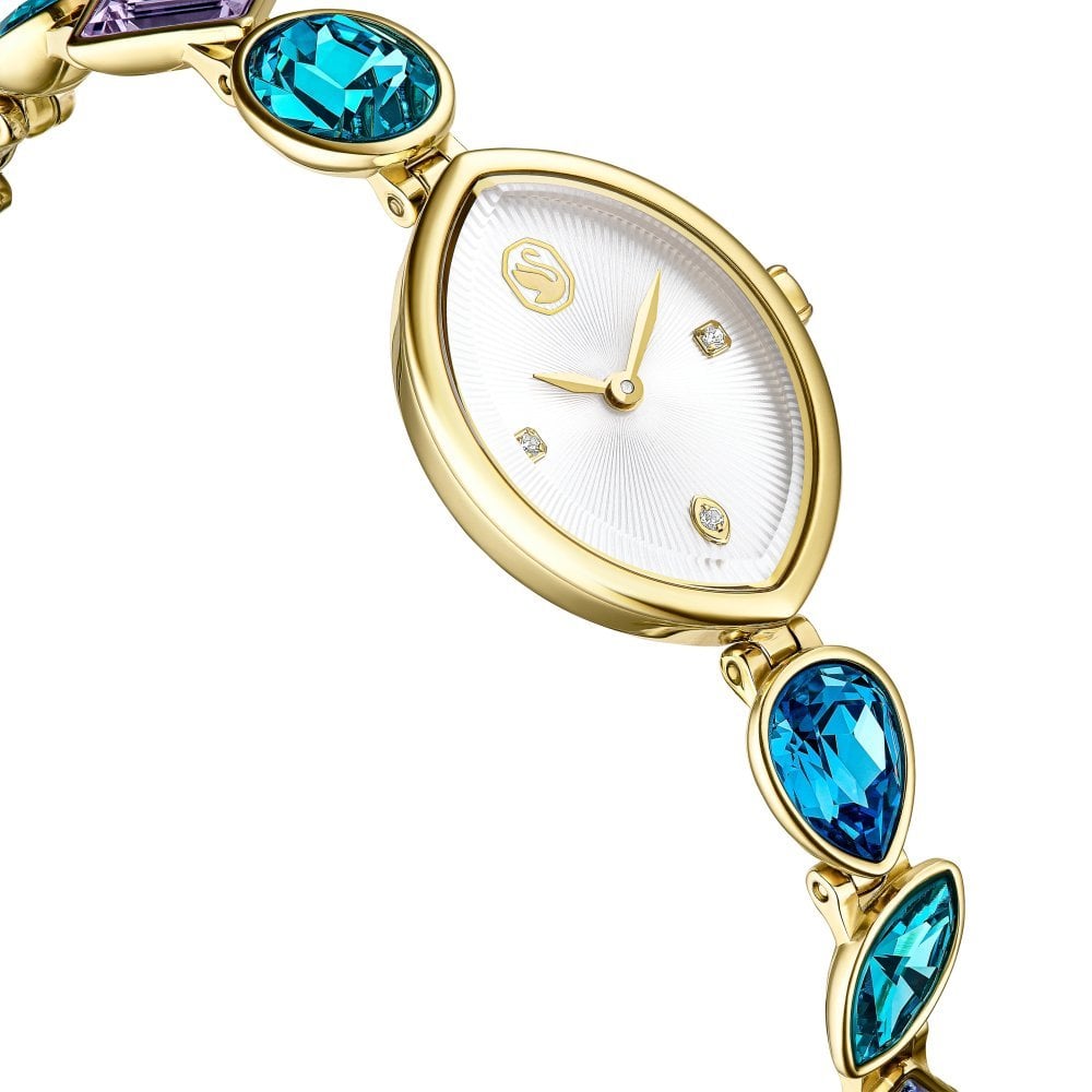 Swarovski - Orologio Gema - Cristallo - Oro