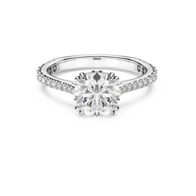 Swarovski - Anello Cocktail Stilla - Bianco - Argento