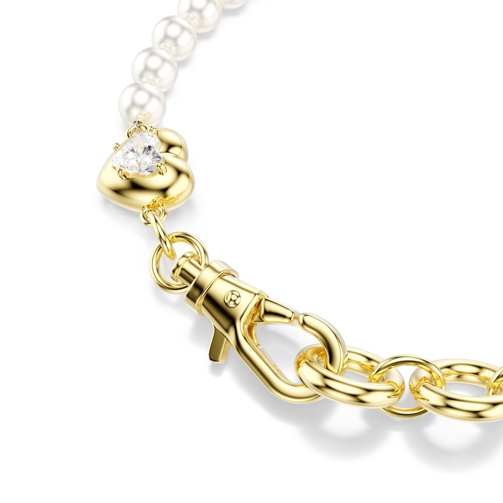 Swarovski - Braccialetto Idyllia - Perla Di Cristallo - Bianco