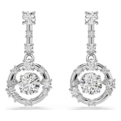 Swarovski - Orecchini Constella - Bianco - Rodio