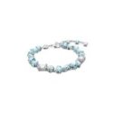Swarovski - Bracciale Gema - Blu - Rodio
