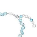 Swarovski - Bracciale Gema - Blu - Rodio
