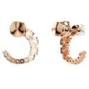 Swarovski - Orecchini Matrix - Perla - Oro Rosa