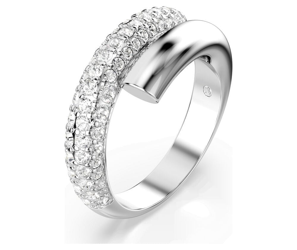 Swarovski - Anello Dextera - Bianco - Rodio