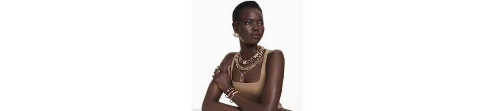 Swarovski - Bracciale Matrix - Placcato Oro - Zirconia