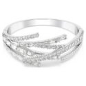 Swarovski - Bracciale Matrix - Bianco - Rodio