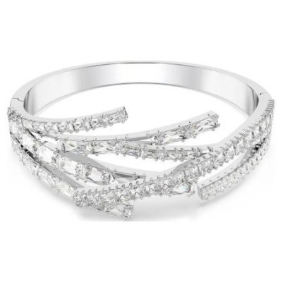 Swarovski - Bracciale Matrix - Bianco - Rodio