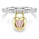 Swarovski - Anello Idyllia - Cuore - Rosa