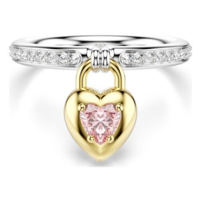Swarovski - Anello Idyllia - Cuore - Rosa
