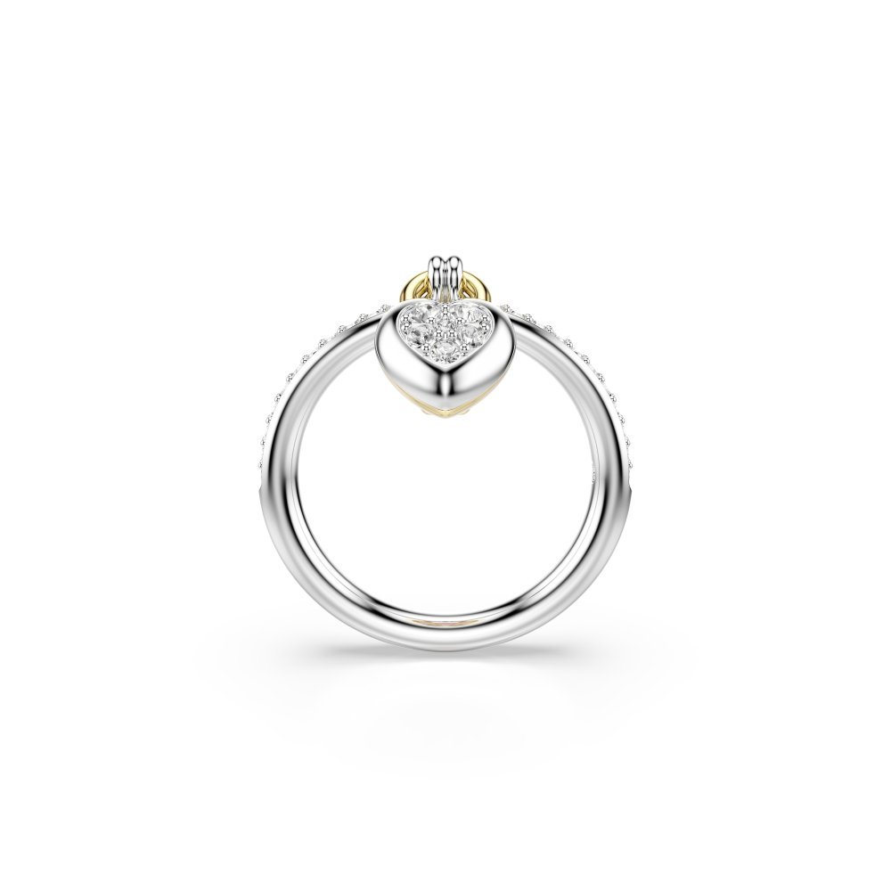 Swarovski - Anello Idyllia - Cuore - Rosa