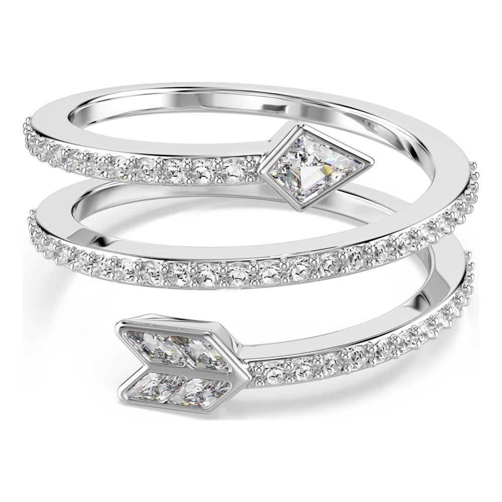 Anello Idyllia Motif, Tagli Misti, Freccia, Bianco, Swarovski