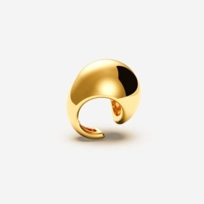 Pianegonda - Earcuff Sferico - Ottone - Oro 18 Kt