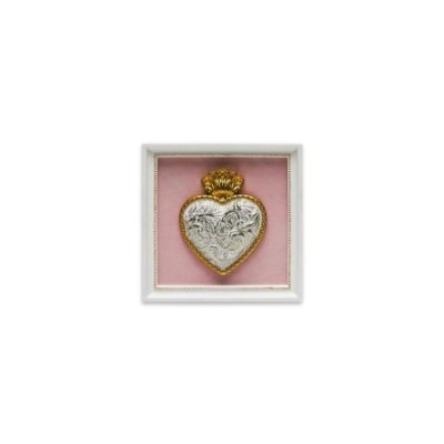 Henriette - Cornice Quad.Rosa - Resina - Multicolor