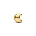 Pandora - Mini Charm Lua - Argento 925 - Oro 14K
