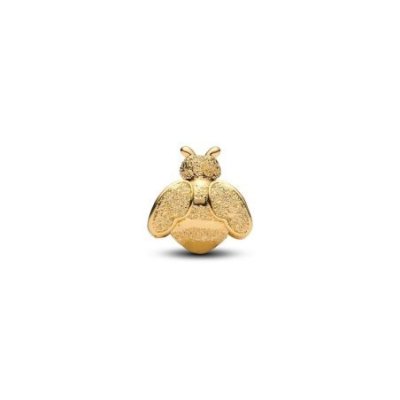 Pandora - Mini Charm Abelha - Argento 925 - Oro 14K