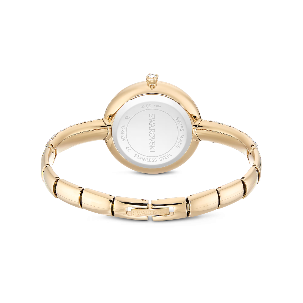 Orologio Sublima bangle Fabbricato in Svizzera, Bracciale di metallo, Tono dorato, Finitura in tonalità champagne dorato