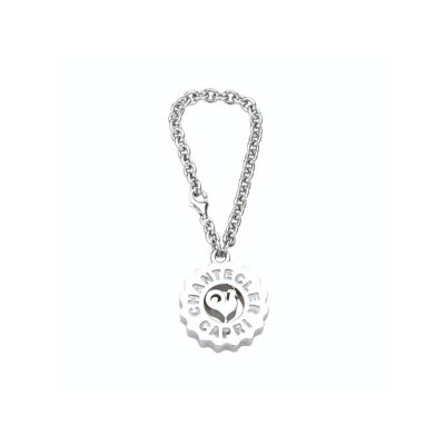 Chantecler - Portachiavi Medio Campanella - Argento - Smalti