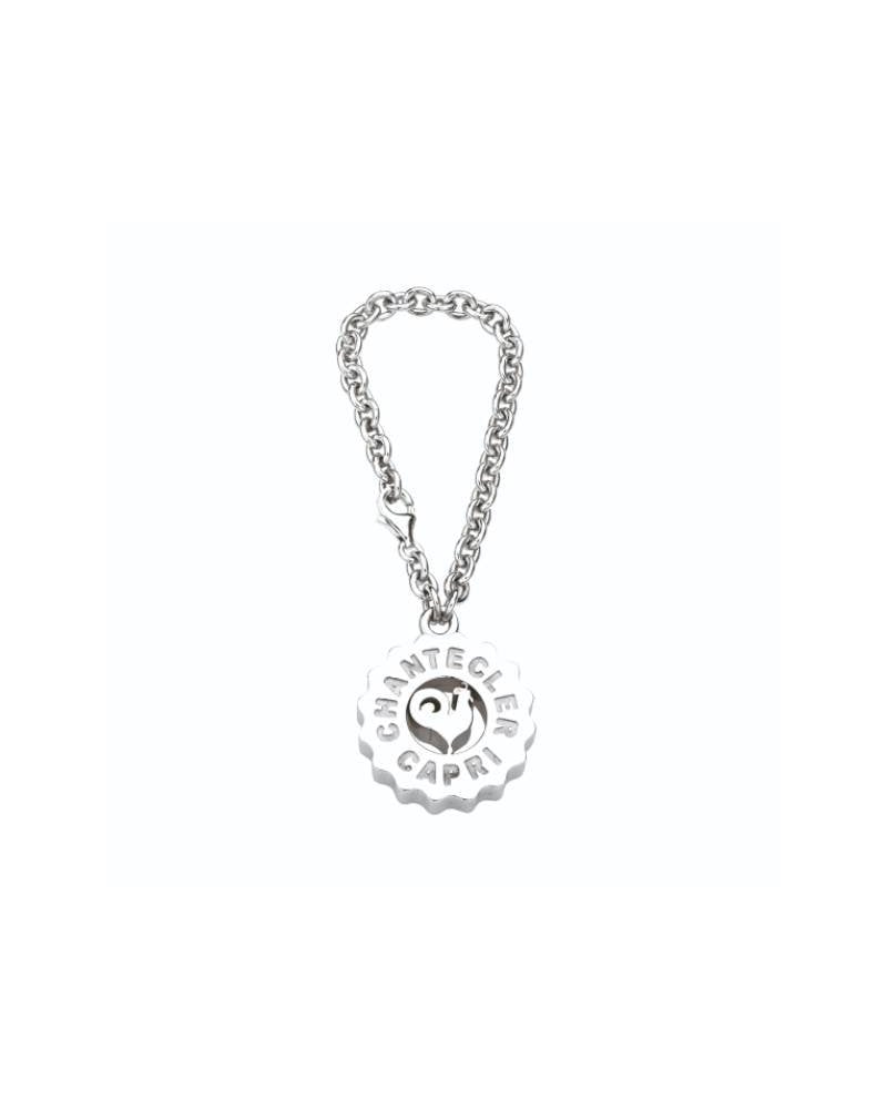 PORTACHIAVI ARGENTO LOGO ET VOILA' - Chantecler