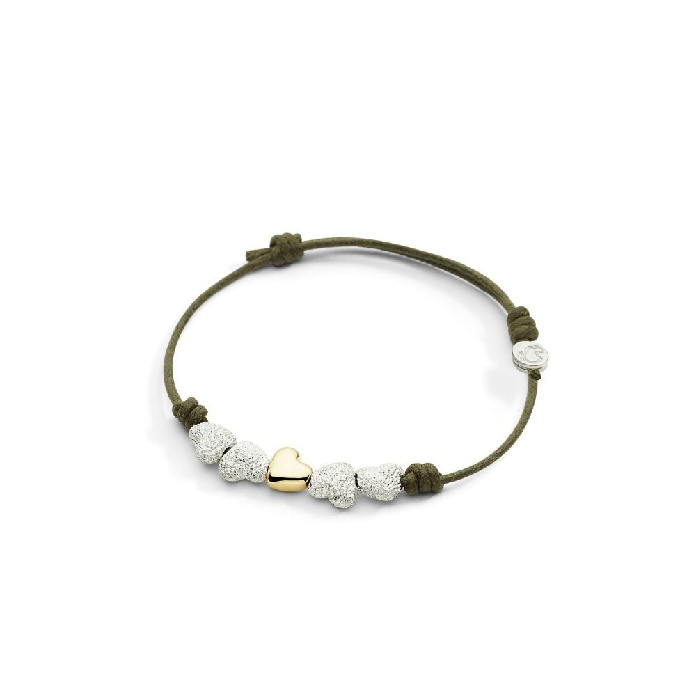 Dodo - Componenti Cuore - Argento - Diamantato