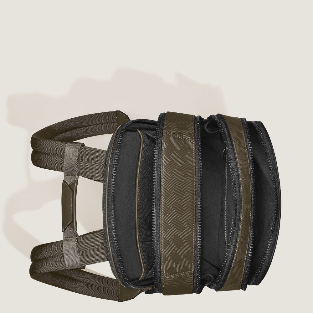 Montblanc - Zaino Medio - Pelle Extreme - Kaki