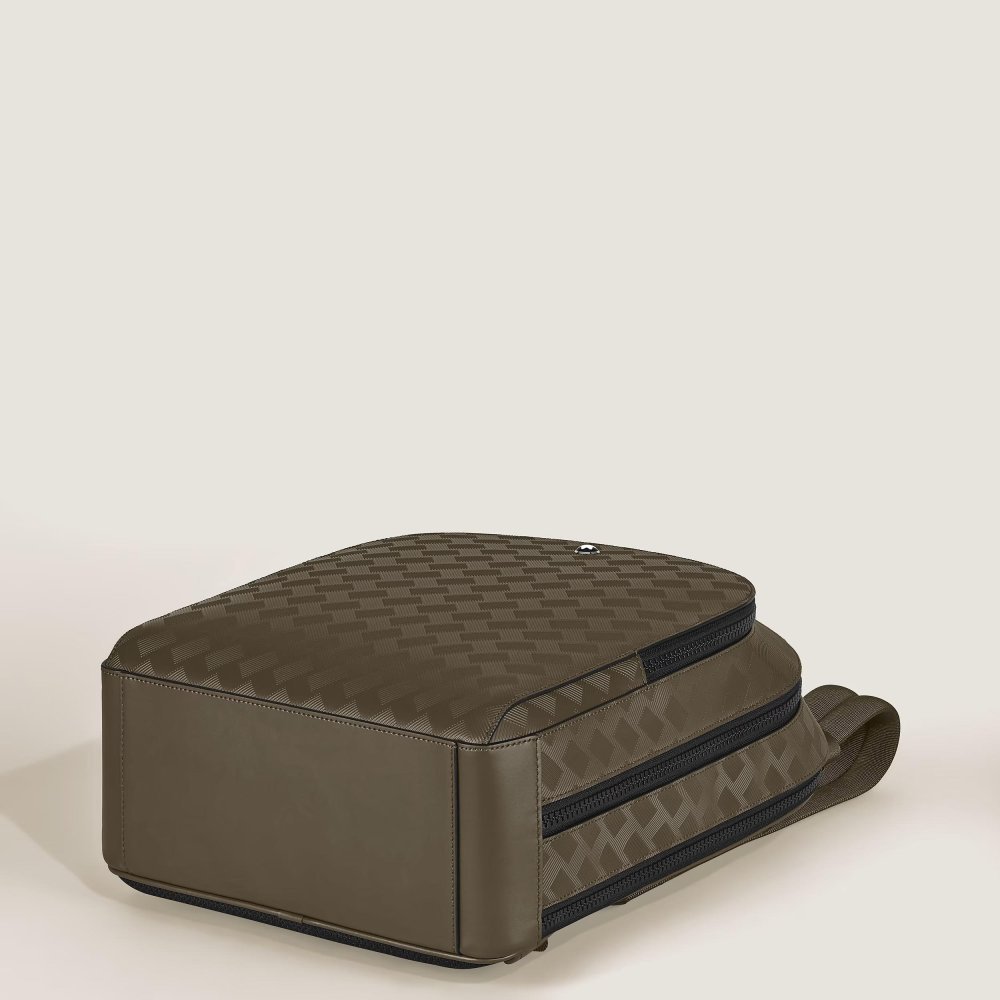 Montblanc - Zaino Medio - Pelle Extreme - Kaki