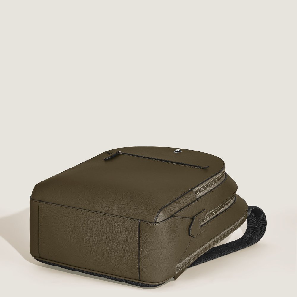Montblanc - Zaino Medio - Pelle Sartorial - Kaki